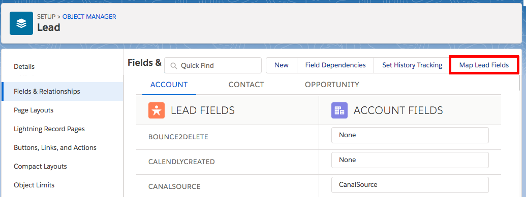 Map Lead Fields - Salesforce Tips - How to Map a Lead Source to the Account Source Upon Conversion - getawayposts.com